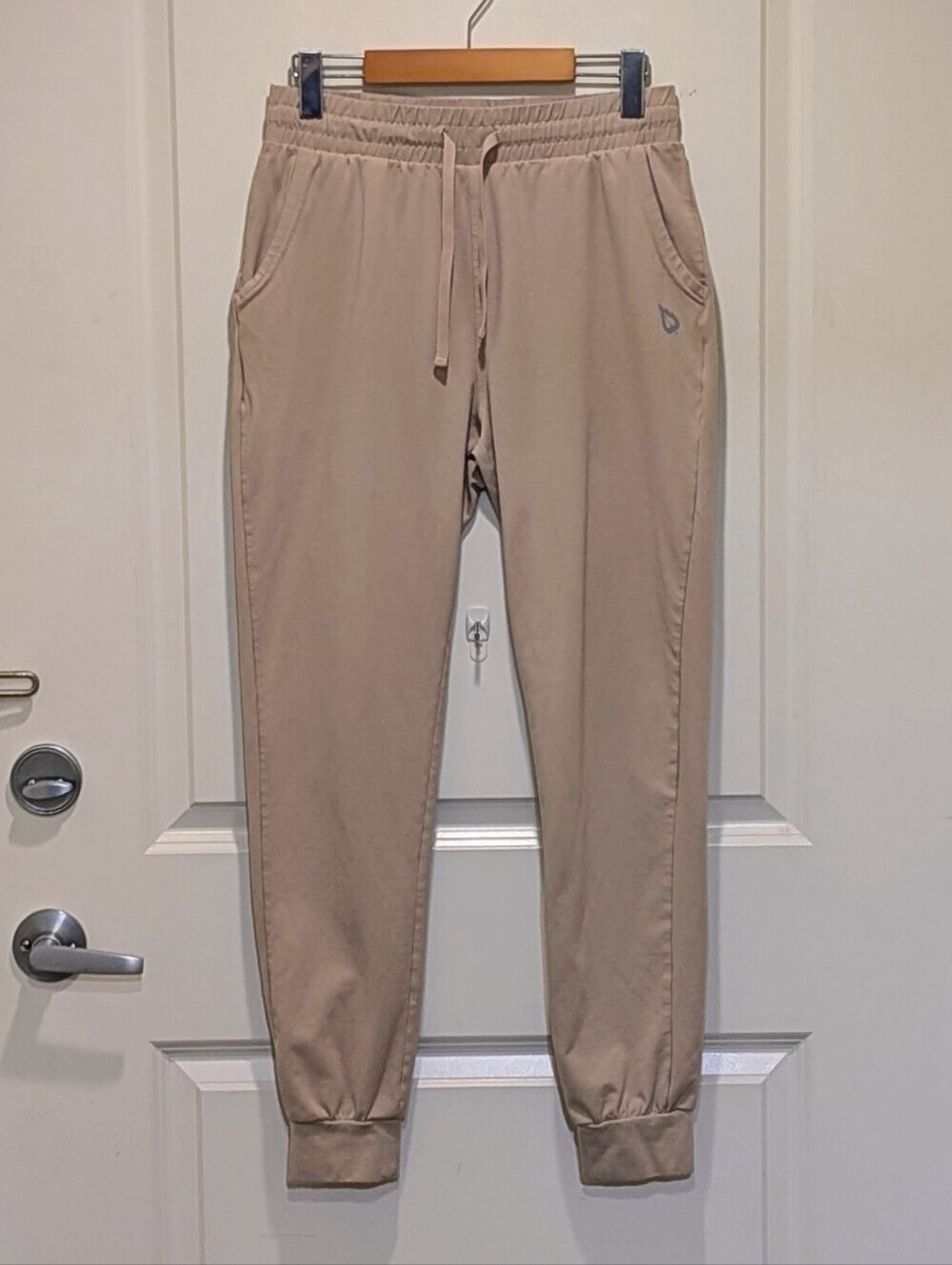 GUC Baleaf S Tan Cotton Blend Stretch Joggers